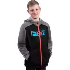 FXR Overtøj FXR Jakke Hydrogen Junior - Sort/Sky Blå/Coral