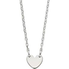 Little Star Silver Lexi Heart Children's Necklace