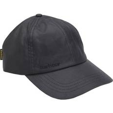 Barbour Waxed Cotton Baseball Sports Cap, One Size, Black