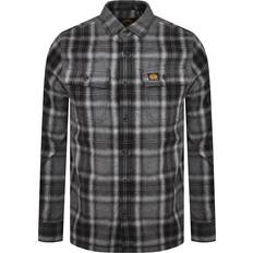 Superdry Wool Miller Overshirt Jakke Roderick Check Black