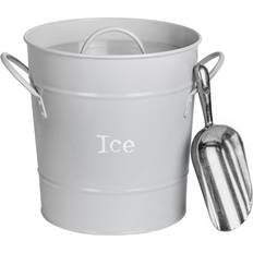 Ice Buckets on sale Harbour Housewares Vintage Metal Scoop Ice Bucket