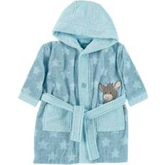 Blue Dressing Gowns Sterntaler Bademantel Esel Emmi Frottee mit Kapuze - Blau