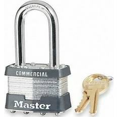 Security Master Lock 81 Wide Laminated Steel 1-1/2" Shackle