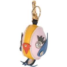 Leather Charms & Pendants Burberry Larch Yellow Derek The Bird Leather Charm