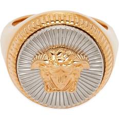 Versace Ringe Versace Gold & Silver Medusa Ring 4J080 Gold/Palla IT