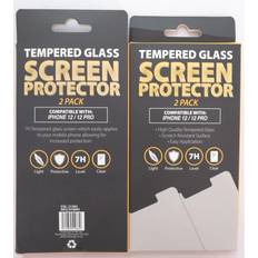 Apple iPhone 12 Screen Protectors Pack of 2 iPhone 12/12 Pro Tempered Glass Screen Protectors