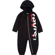 Levi's Black Jumpsuits Levi's Levi's Baby Long Sleeve Hooded Coverall, Black, 18M