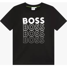 HUGO BOSS Børnetøj HUGO BOSS T-shirts m. korte ærmer J25O05-09B-J Sort år