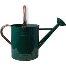 Grün Gießkannen Spear & Jackson Steel Watering Can, 9L, Green/Copper