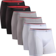 Danish Endurance DANISH ENDURANCE Bamboo Trunk Pack Multicolor 2x Black, 2x Grey, 2x White 6-pack