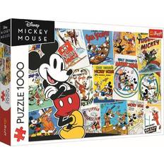 Wood Classic Jigsaw Puzzles Trefl Puzzle 1000 100 Jahre Disney Mickey Retro