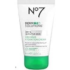 No7 Facial Creams No7 Derm Solutions 100-Hour Hydration Cream Suitable for Dry Sensitive Skin 50ml