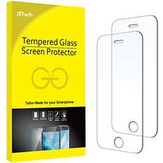 JeTech Screen Protectors JeTech Screen Protector for iPhone SE 2016 Not for 2022/2020 iPhone 5s, iPhone 5c and iPhone 5, Tempered Glass Film, 2-Pack