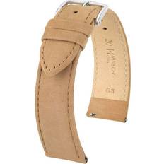 Osiris Calf Leather Nubuck Effect Watch Beige