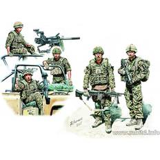 Scale Models & Model Kits Masterbox Mas35180 Masterbox 1:35 Modern Uk Infantrymen, Present Day