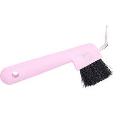 Horse Hoof Pick With Brush - Rose