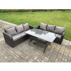 Garden & Outdoor Furniture Fimous Dark PE Set