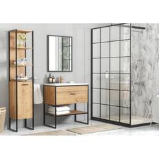 Impact Furniture Impact Bathroom Set 800 Vanity Tall Unit