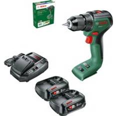 Bosch UNIVERSALDRILL 18V-60 P4A 18v Cordless Drill Driver 2 x 2.5ah Li-ion Charger No Case