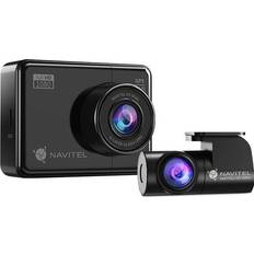 Navitel R9 Dual Eingebautes Display, Full HD Dashcam, Schwarz