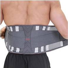 Proiron Lower Back Support Belt for Men and Women Lumbar Support Brace for Pain Relief, Sciatica, Scoliosis Dual Adjustable Straps and Breathable Mesh 3