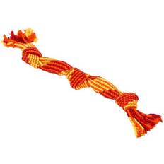 Buster Hundar - Hundleksaker Husdjur Buster Colour Squeak Rope Röd/Orange/Gul M