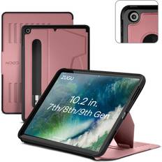 ZUGU CASE ZUGU CASE for iPad 10.2 Inch 7th/8th/9th Gen 2021/2020/2019 Sleep/Wake Cover Model Desert Rose