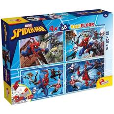 Marvel 3D puslespil Lisciani Lisciani 100385 Marvel Puzzle DF MAXIFLOOR 4x48 Spiderman, Mutlicolor