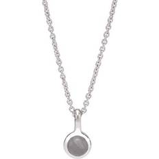 Nordahl Jewellery sterling sølv Sweets52 vedhæng med kæde med blank overflade fra Nordahl