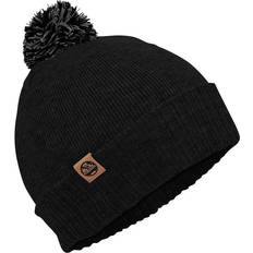 Six Peaks Pom Beanie Hat black/Grey