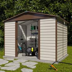 Metal Sheds on sale Yardmaster 8' Shiplap Metal Shed (Building Area )