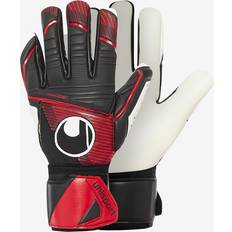 Fußball Uhlsport Powerline Supersoft HN Torwarthandschuhe schwarz