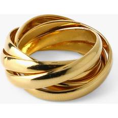 Interlocking Rings, Pale Gold