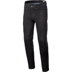 Black Motorcycle Trousers Alpinestars Radium V2 Denim, Jeans Schwarz