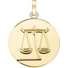 Smykker Rosefield Stjernetegn Coin Libra PE-Guld-Libra