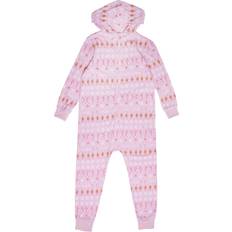 Pink Jumpsuits Children's Clothing Xmas Gingerbread Onesie Pink 10-12 Years