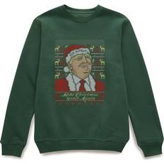 Jersey navideño Suéteres Jersey Navideío verde Para Hombre Make Christmas Great Again