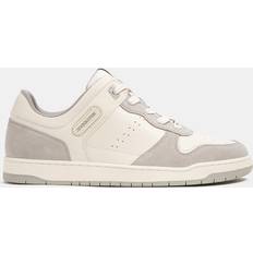 Coach Shoes Coach Men's C201 Leather and Suede Trainers Grey