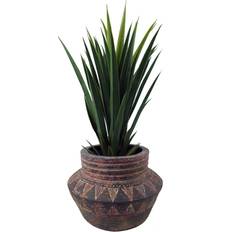 Pots, Plants & Cultivation Leaf 22Cm X 34Cm Aztec Inca Planter