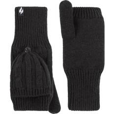 Acrilico Guanti Heat Holders Ladies Ash Converter Mittens Black