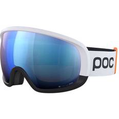 POC Skidglasögon på rea POC Fovea Race Ski Goggles White Partly Sunny Blue/CAT2