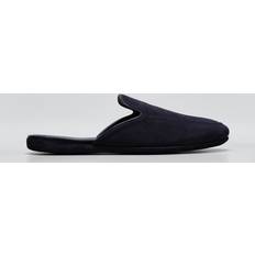 Manolo Blahnik Laced Shoes Manolo Blahnik Men's Montague Suede Mules Navy Navy