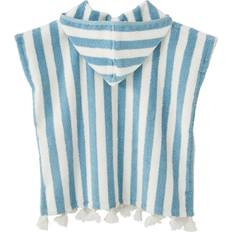 Baby Dressing Gowns Vertbaudet Baby Badeponcho blau G1