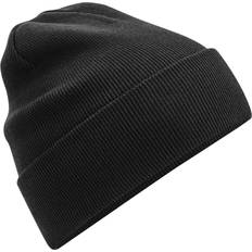 Organic - Unisex Beanies Beechfield Original Organic Cotton Cuffed Beanie Black One