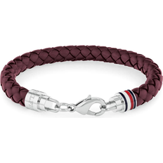 Tommy Hilfiger 2790547, Tommy Hilfiger Iconic TH Braided Leather Armbånd