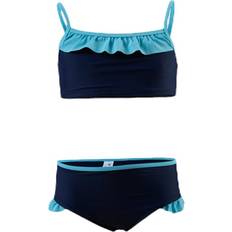 98/104 Badedrakter Wyte Junior Missy Set Blue/Turquoise, Unisex, Tøj, Badetøj, Svømning, Blå/Turkis, 110/116