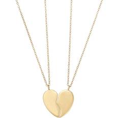 Barn Smycken Edblad Friendship Heart Necklace Kids Gold