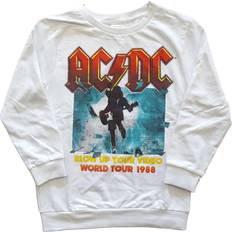Boys Sweatshirts AC/DC Blow Up Your Video Sweatshirt White 10-11 Years