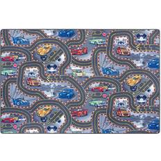 Hanse Home Spielteppich straßenteppich kinderteppich race track grau