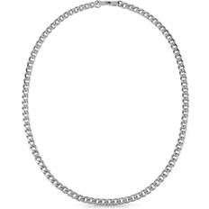 Unisexe Colliers Guess Collier homme JUMN01333JWST My Chains Acier Argent